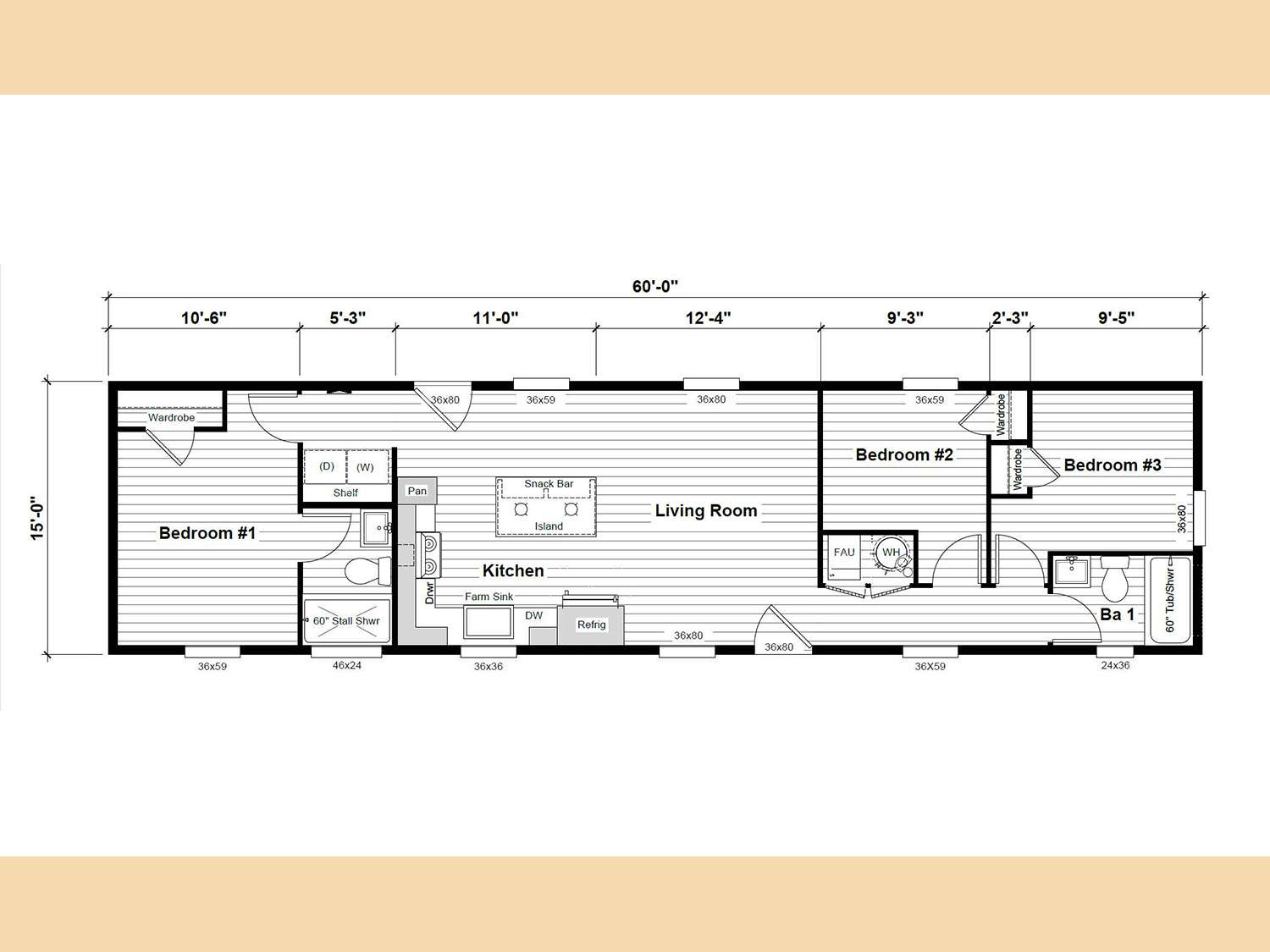Clayton - Harmony - DYLAN full size floor plan #1