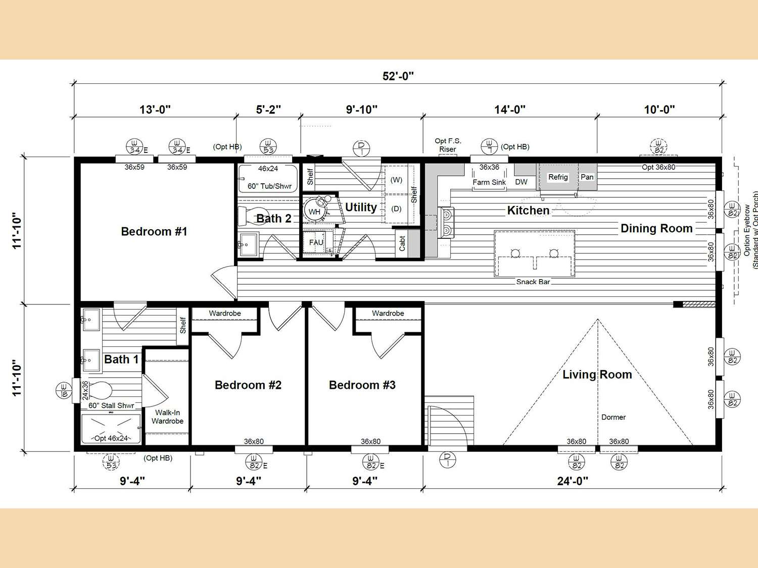 Clayton - Harmony - OYSTER full size floor plan #1