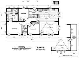 Clayton - Harmony - REVIVAL floor plan thumbnail #1