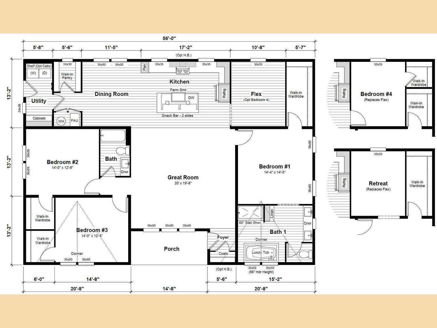 Clayton - Harmony - STEPPENWOLF full size floor plan #1