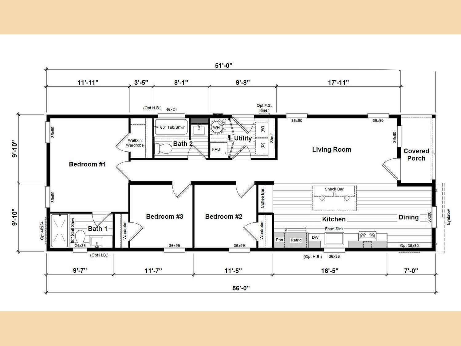 Clayton - Harmony - STONES full size floor plan #1