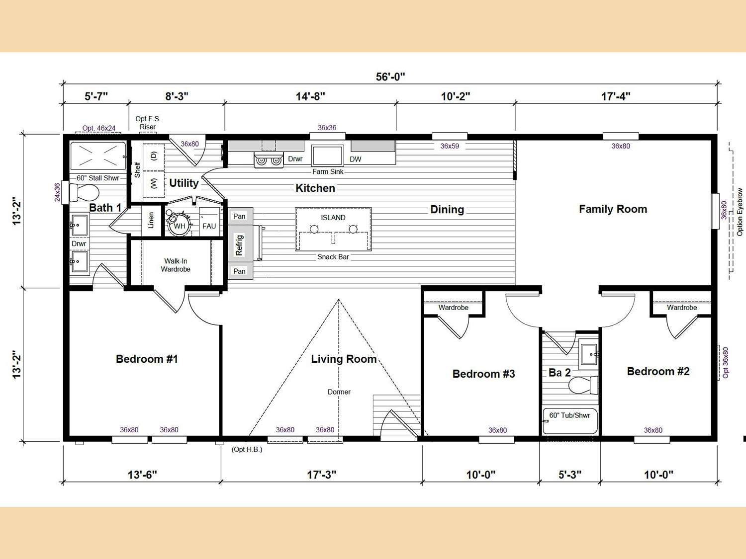 Clayton - Harmony - SURVIVOR full size floor plan #1