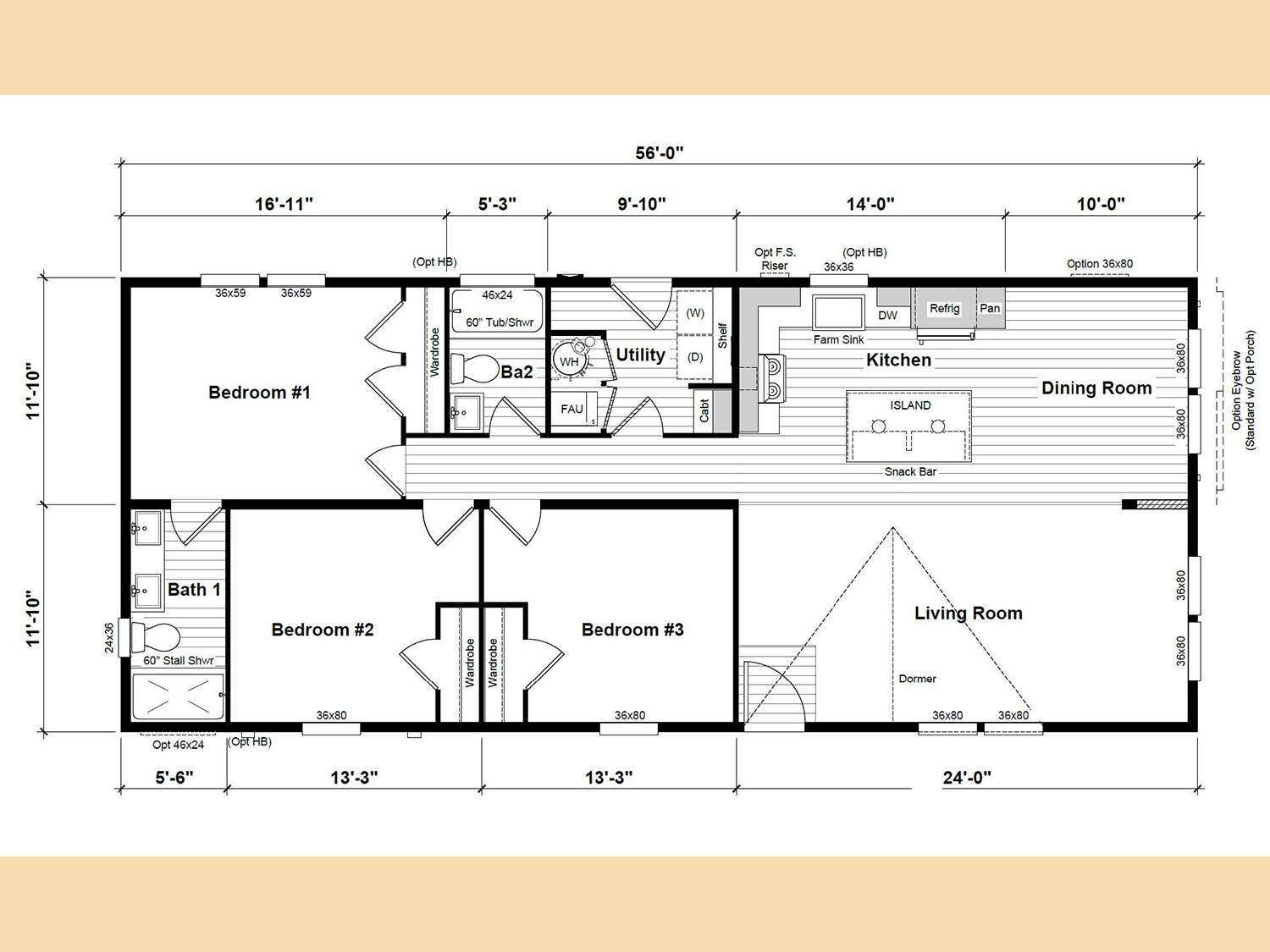Clayton - Harmony - TRIUMPH full size floor plan #1