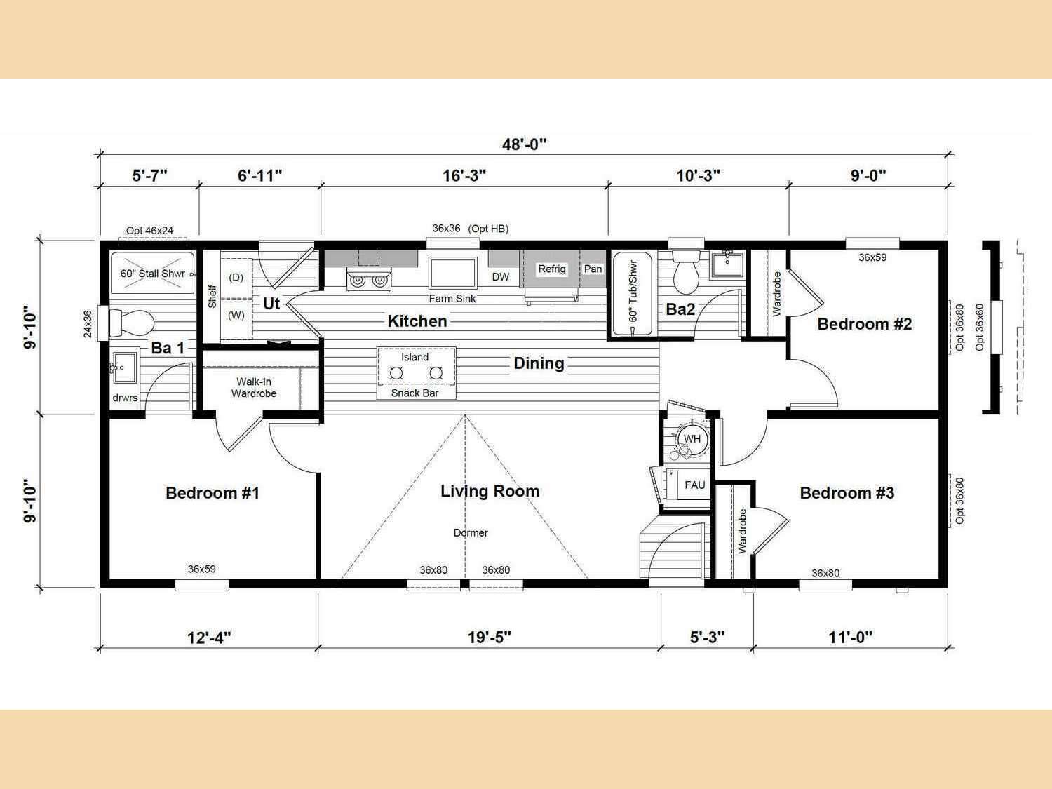 Clayton - Harmony - WINGS full size floor plan #1