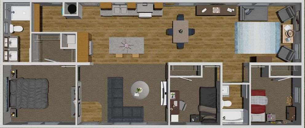 Clayton - Tempo - MY GIRL full size floor plan #1