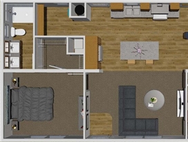 Clayton - Tempo - MY GIRL floor plan thumbnail #1